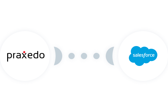 Praxedo est parfaitement adapté aux entreprises comme la vôtre qui utilisent la suite Salesforce et souhaitent étendre l'utilisation de ses deux interfaces à ses collaborateurs nomades (techniciens d’intervention, auditeurs/inspecteurs…).